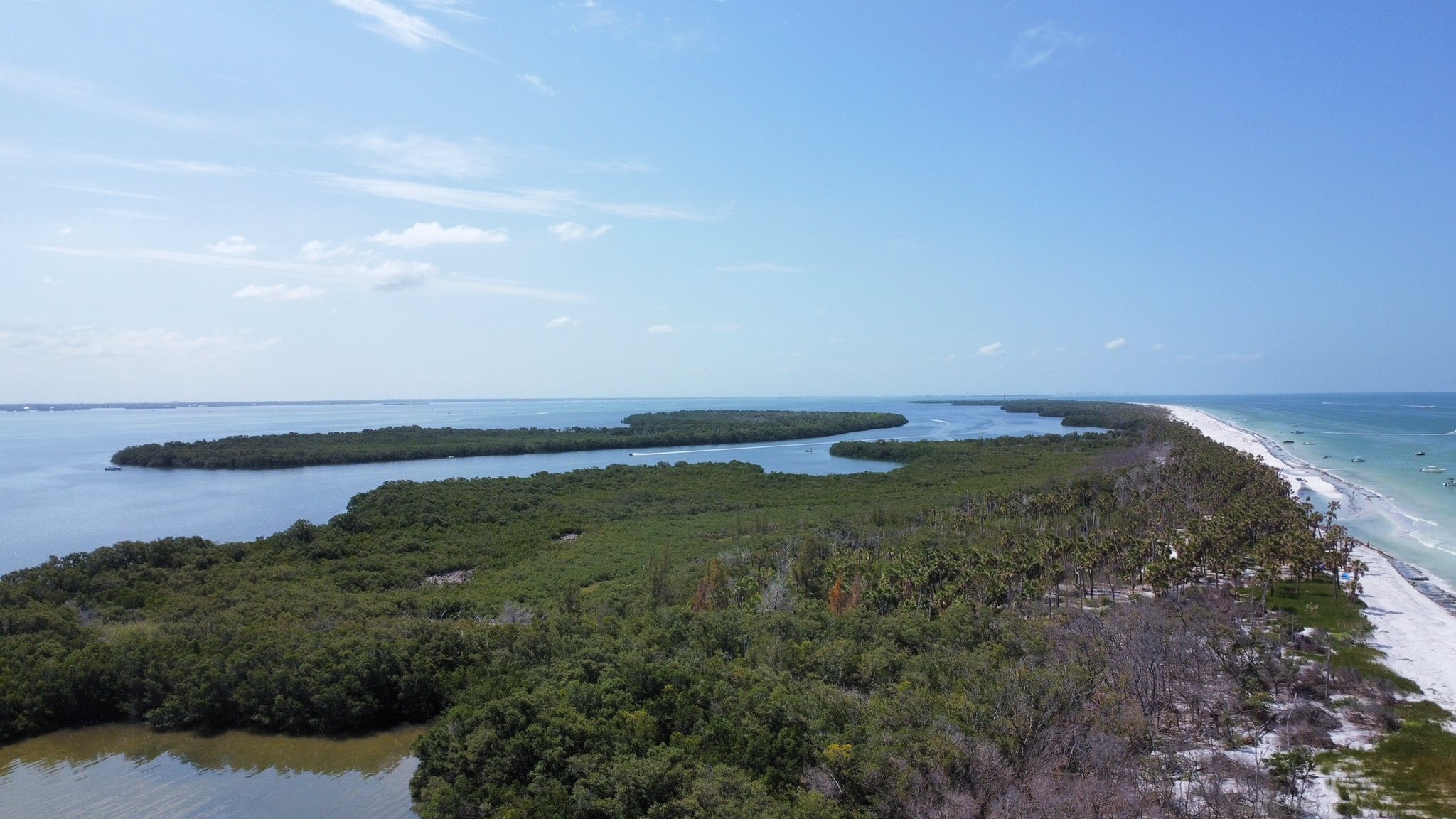 Looking South on Anclote Key