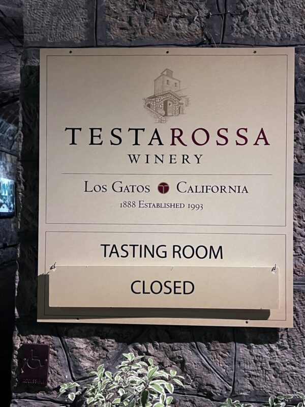 California Road Trip: Testarossa Winery